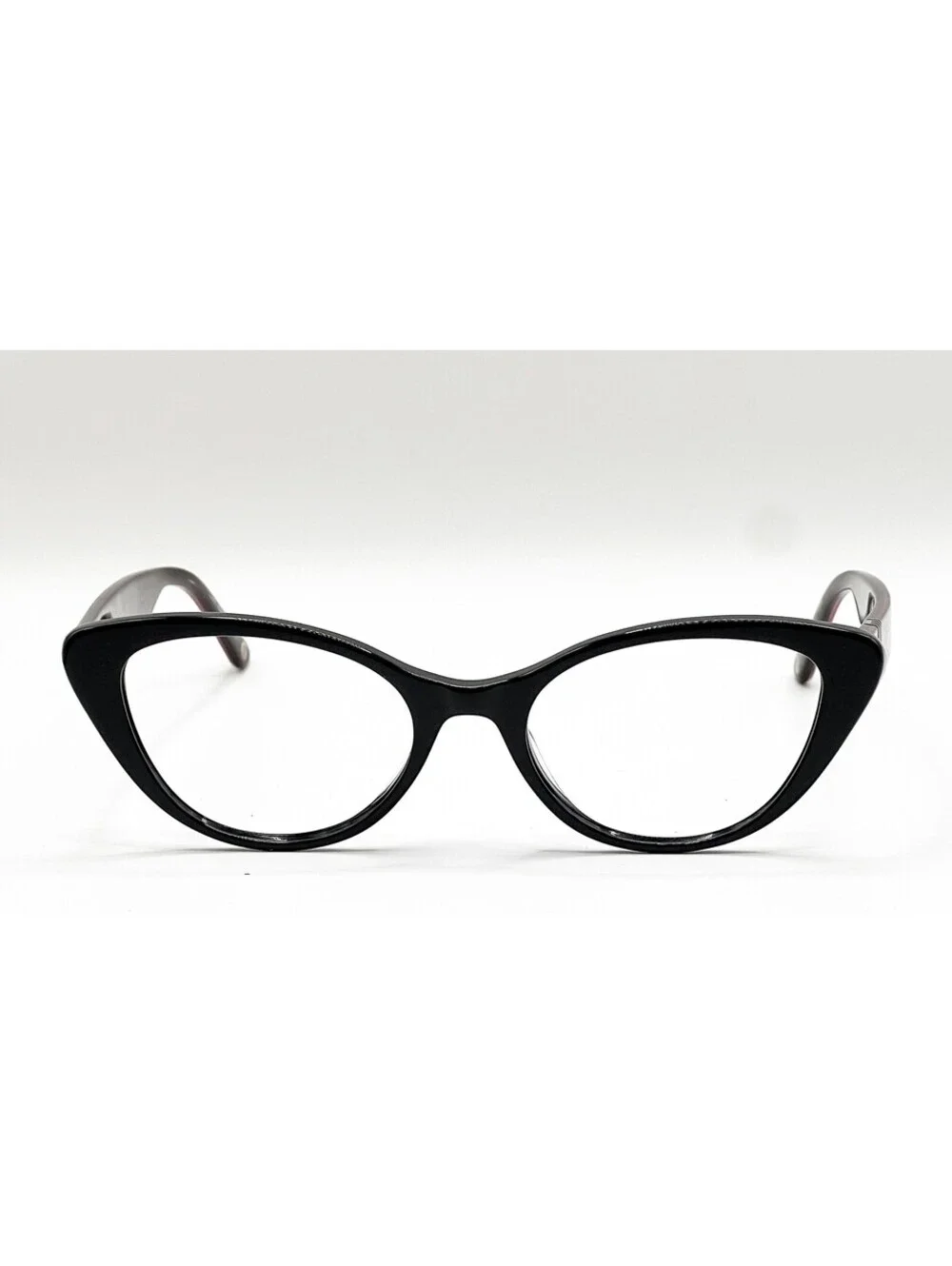 Muse 07-2939 Black Red Glitter Cat Eye Authentic Eyeglass Frames 45-18-145